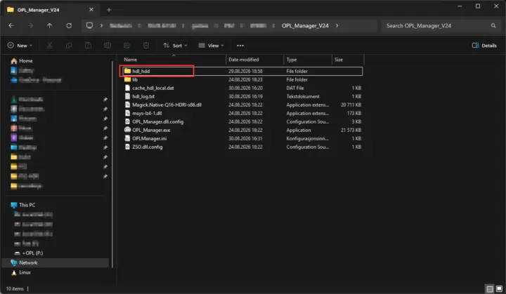 Screenshot from Windows File Explorer