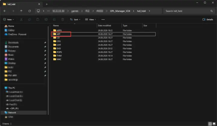 Screenshot from Windows File Explorer