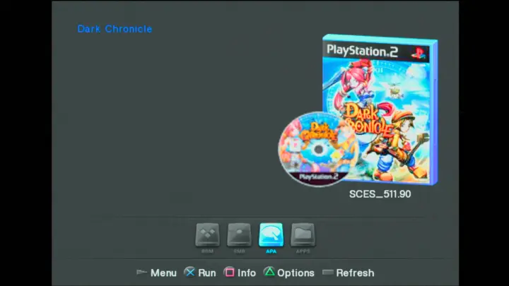 Screenshot from OPL